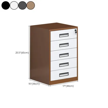 Stylish Steel Vertical Filing Cabinets with Fireproof for Office Image - 46