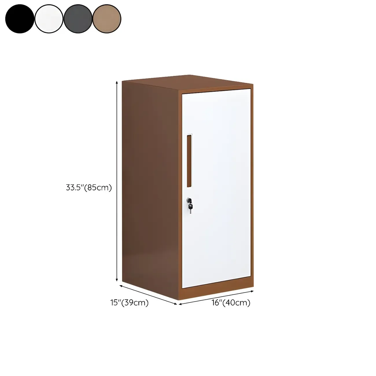 Stylish Steel Vertical Filing Cabinets with Fireproof for Office Image - 47