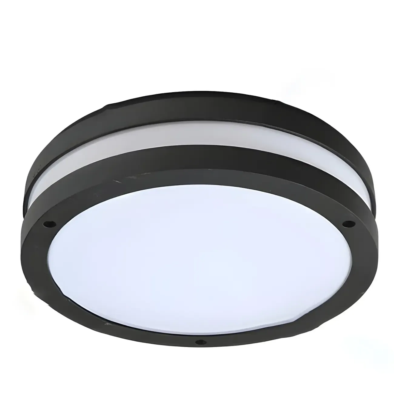 Modern LED Flush Mount Ceiling Light for Outdoor Ambiance Image - 5