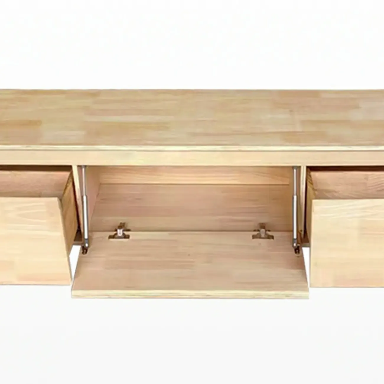 Modern TV Stand with Stone Top and Drawers for Living Room Image - 13