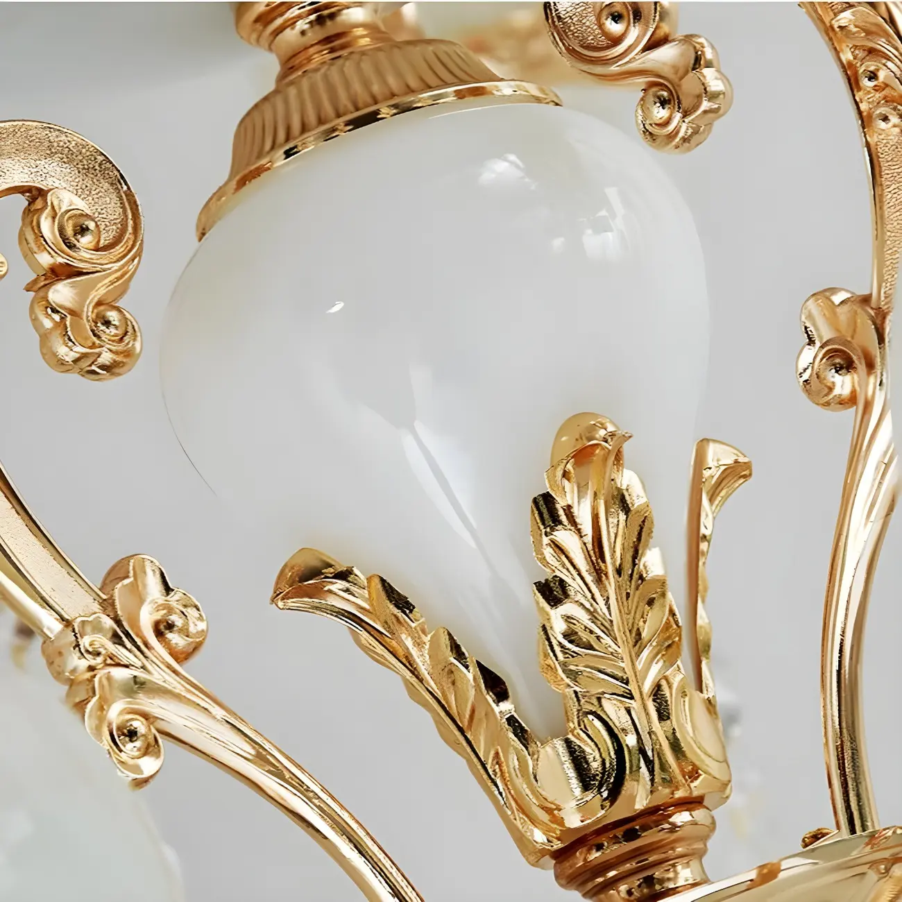 Gold Crystal Multi-Tier Ornate Classic Chandelier Light Image - 8 | homeyfad