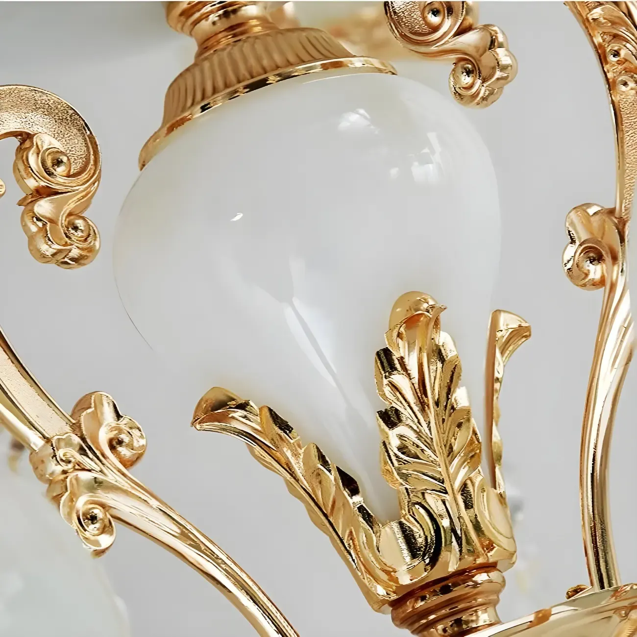 Gold Crystal Multi-Tier Ornate Classic Chandelier Light Image - 8