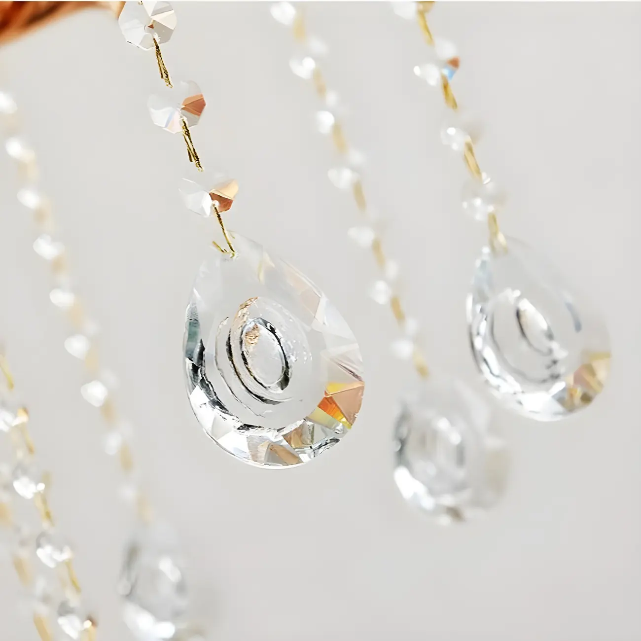 Gold Crystal Multi-Tier Ornate Classic Chandelier Light Image - 15 | homeyfad