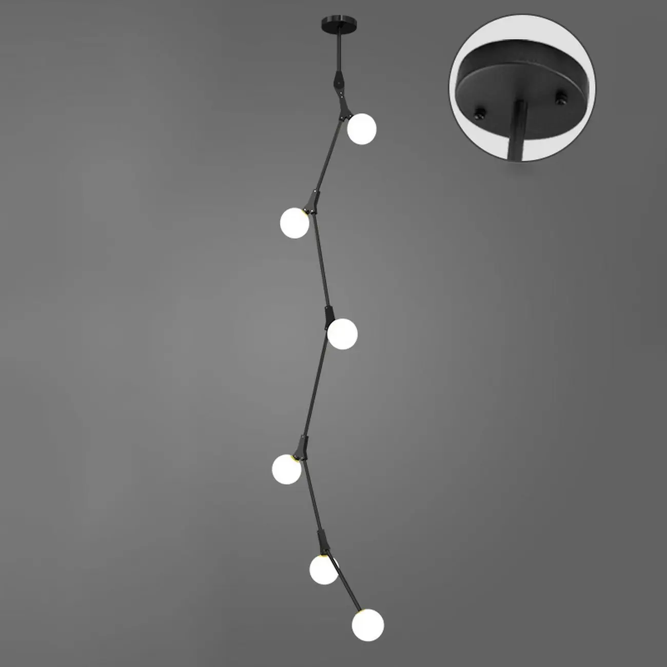 Gold Linear Glass Crystal Modern Chandelier Light Image - 19 | homeyfad