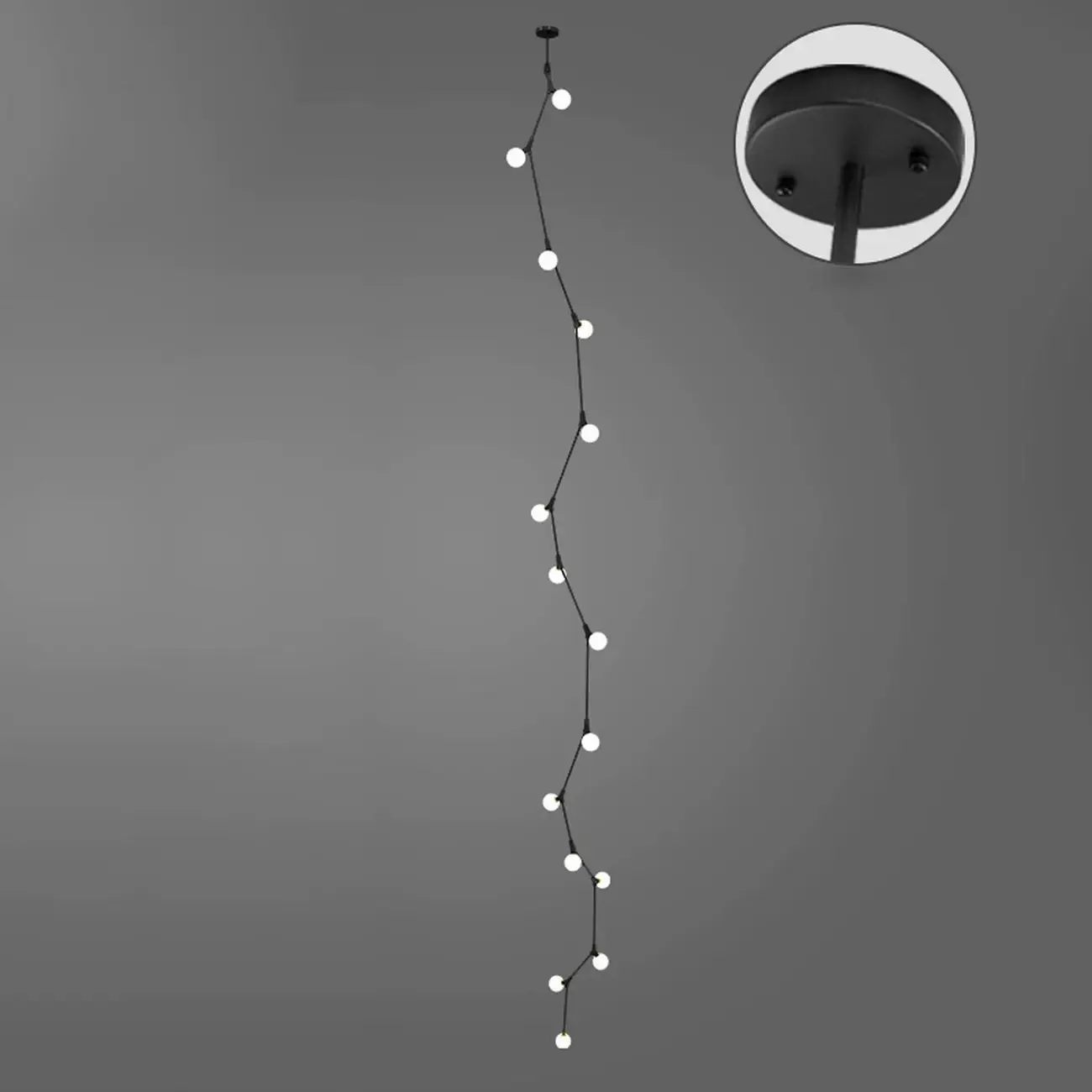 Gold Linear Glass Crystal Modern Chandelier Light Image - 23