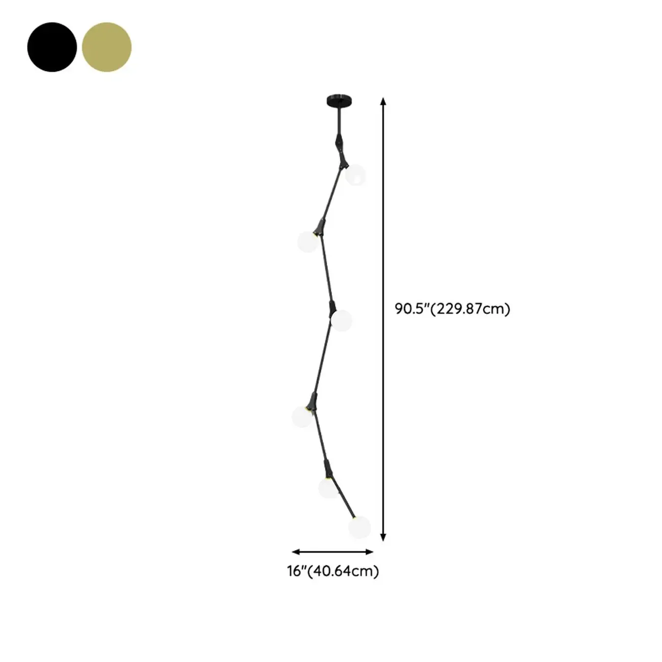 Gold Linear Glass Crystal Modern Chandelier Light Image - 26