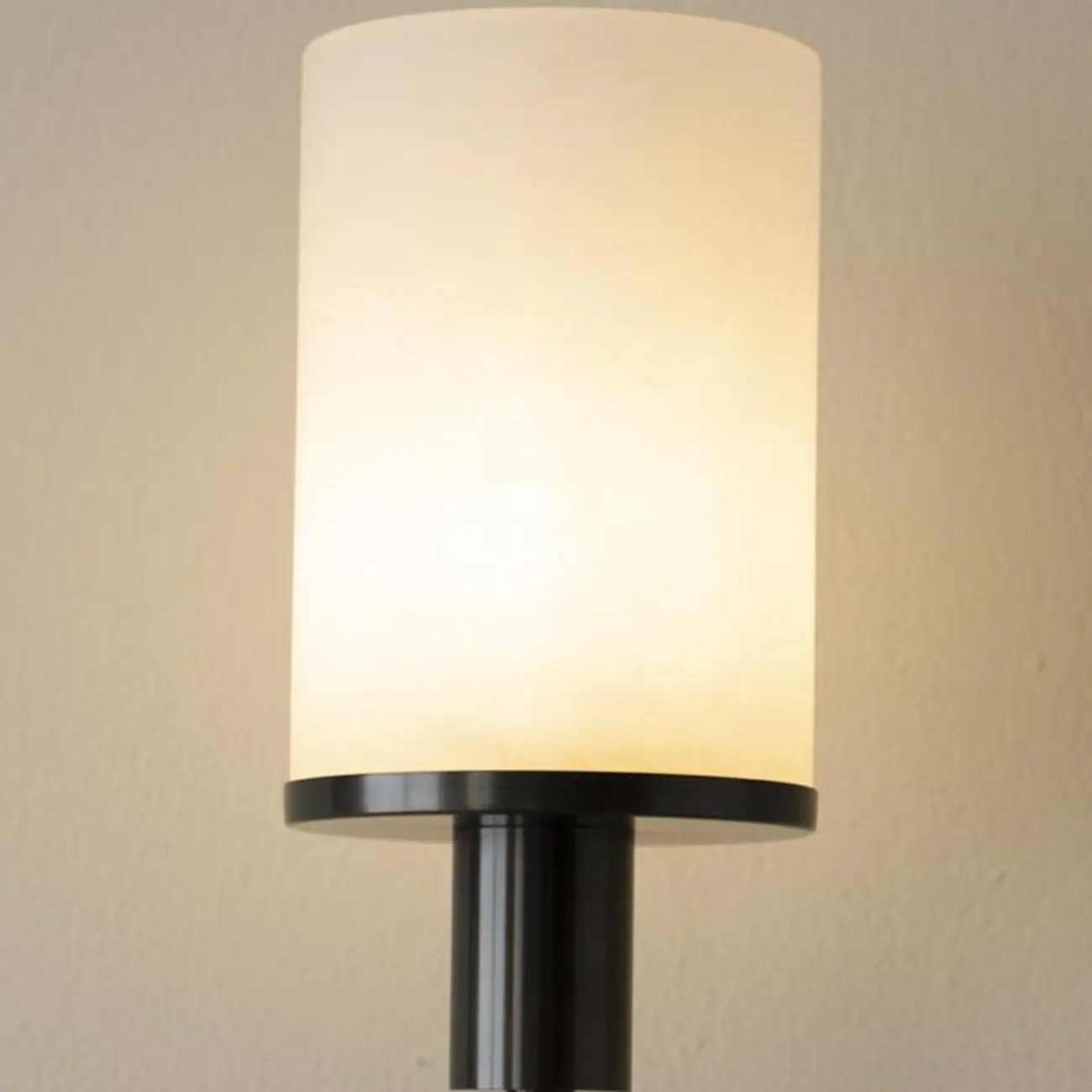 Modern Round Stone Wall Sconce with LED Light for Living Room | homeyfad