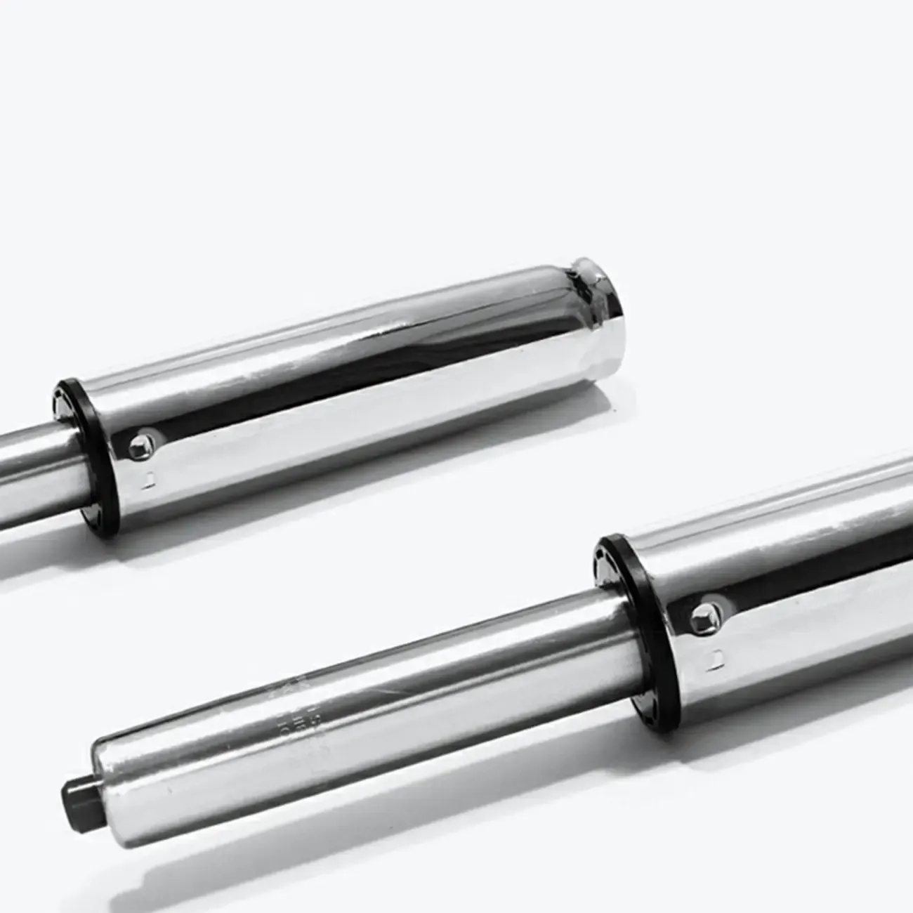 Stylish Metal Swivel Bar Stools with Adjustable Seat for Kitchen Image - 9