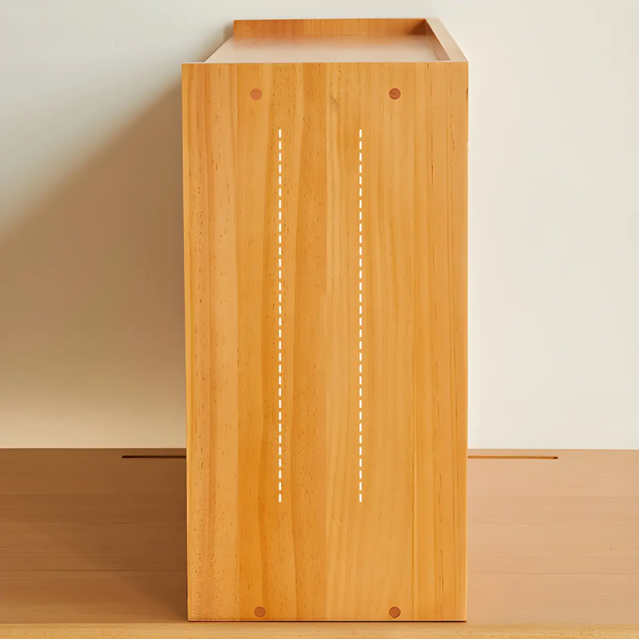 Wooden Tabletop Glass Display Cabinet for Kitchen Decor Image - 17 | homeyfad