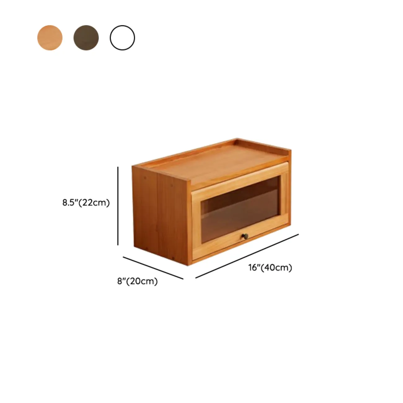 Wooden Tabletop Glass Display Cabinet for Kitchen Decor #size | homeyfad