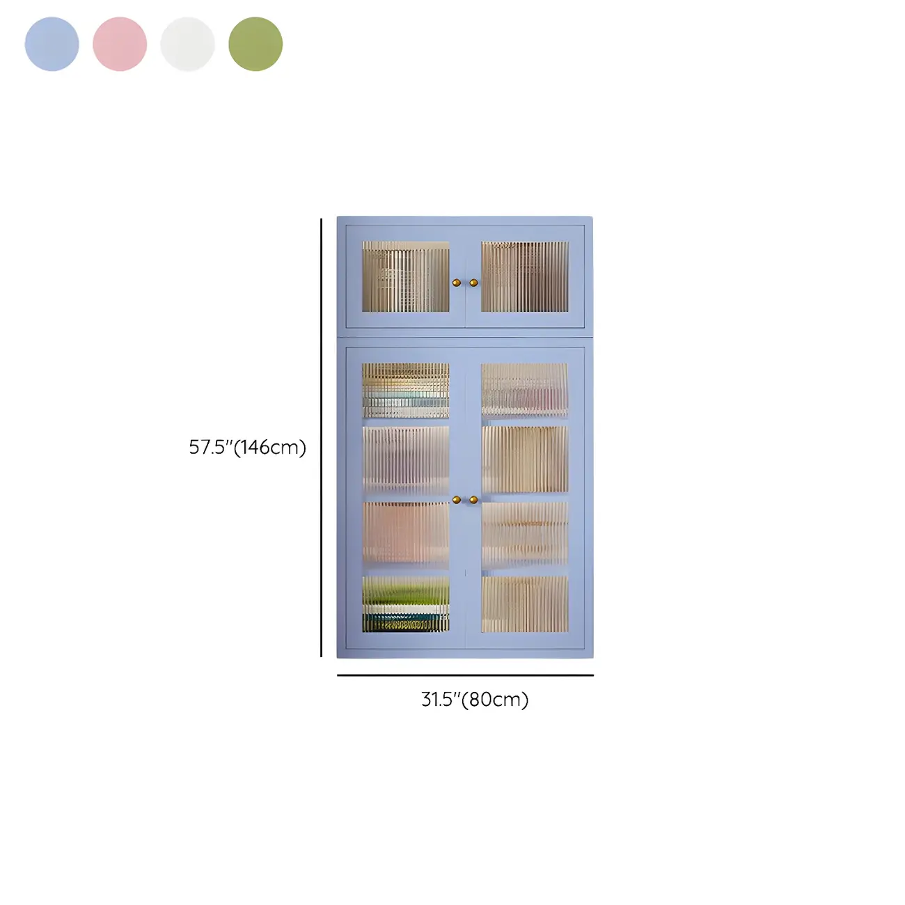 Modern Minimalist Solid Color Iron Rectangle Storage Cabinet #size | homeyfad