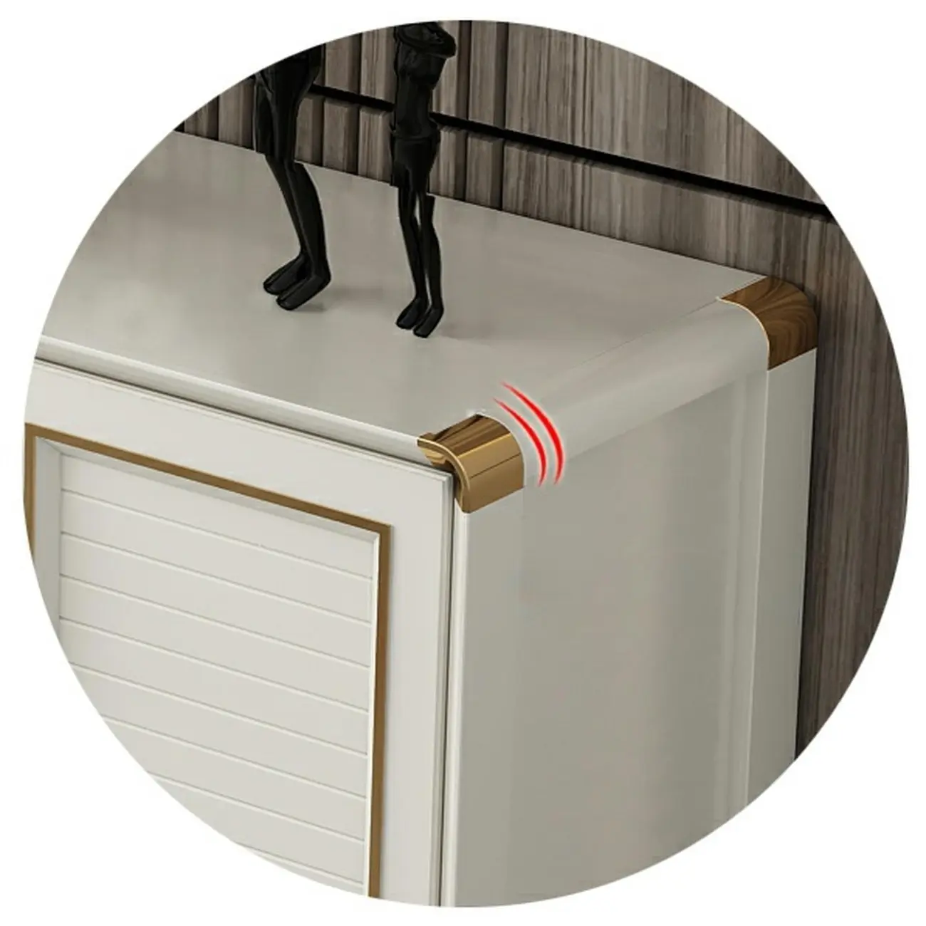 Glam White Metal Shoe Storage Cabinet with Drawer Image - 15 | homeyfad