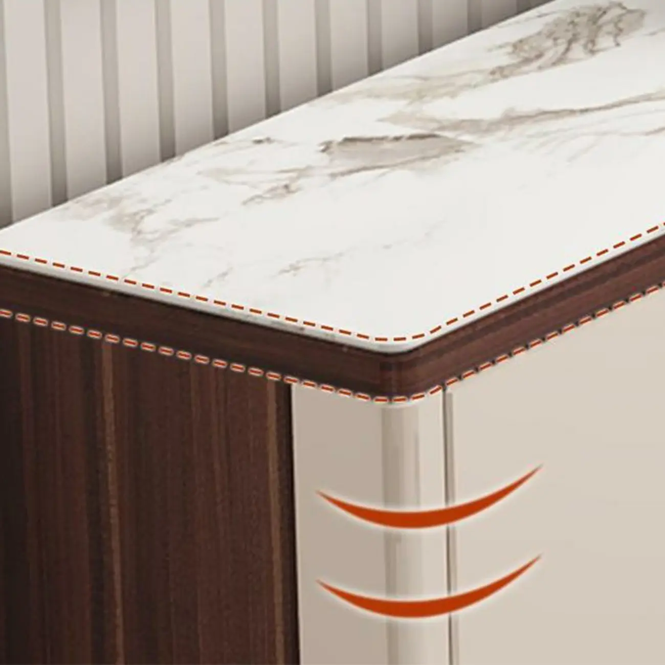 Rectangular Wood Entryway Beige Shoe Storage Cabinet Image - 10 | homeyfad