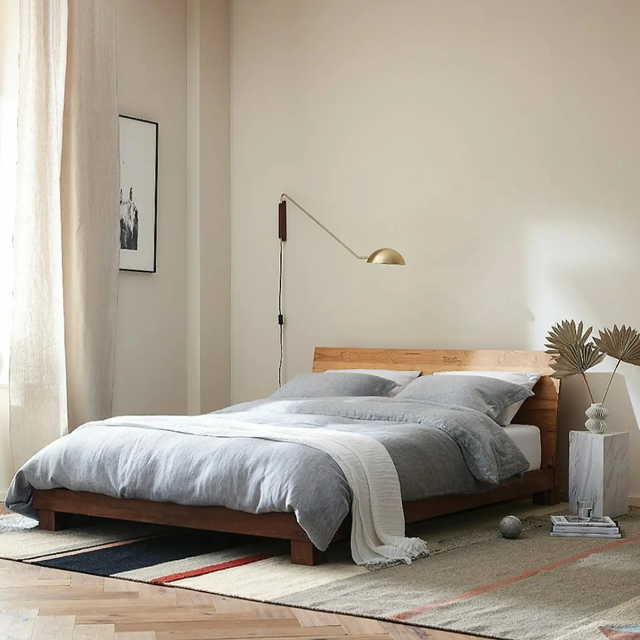 10" Modern Bowl Swing Arm Wall Light Fixture for Bedroom | homeyfad