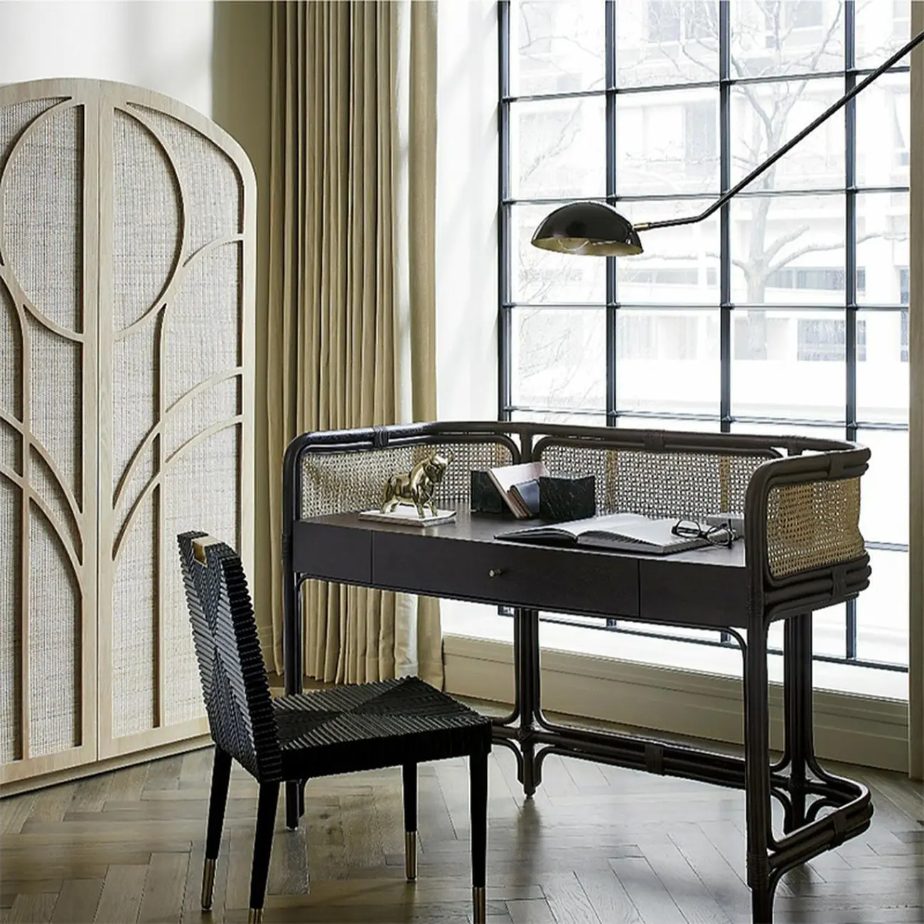 Modern Metal Adjustable Wall Lamp with Iron Shade Image - 6 | homeyfad