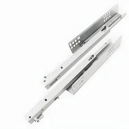 Large Entryway Shoe Cabinet Gray Textured Door Metal Legs Image - 30