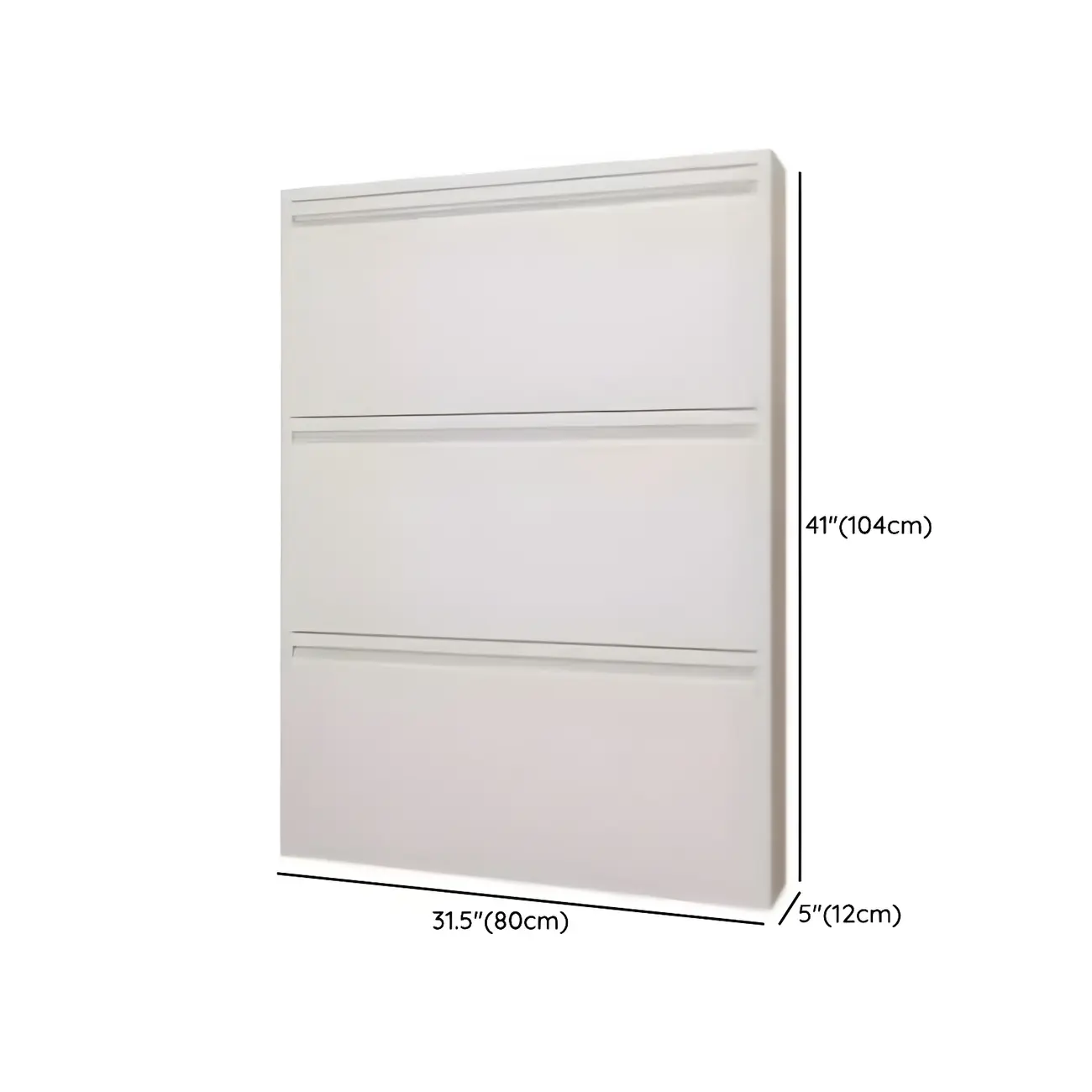 Grey Metal Entryway Wall Mounted Shoe Storage Cabinet Image - 28 | homeyfad