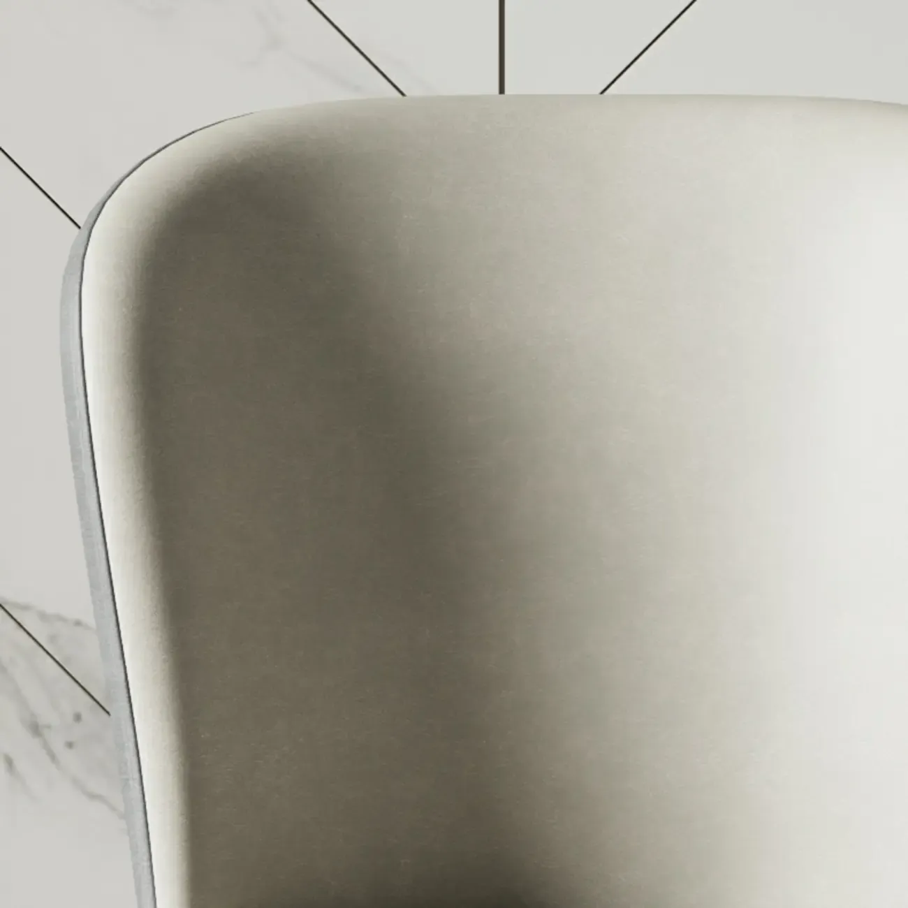 Sleek Gold Legs Faux Leather Upholstered Dining Chair Image - 10