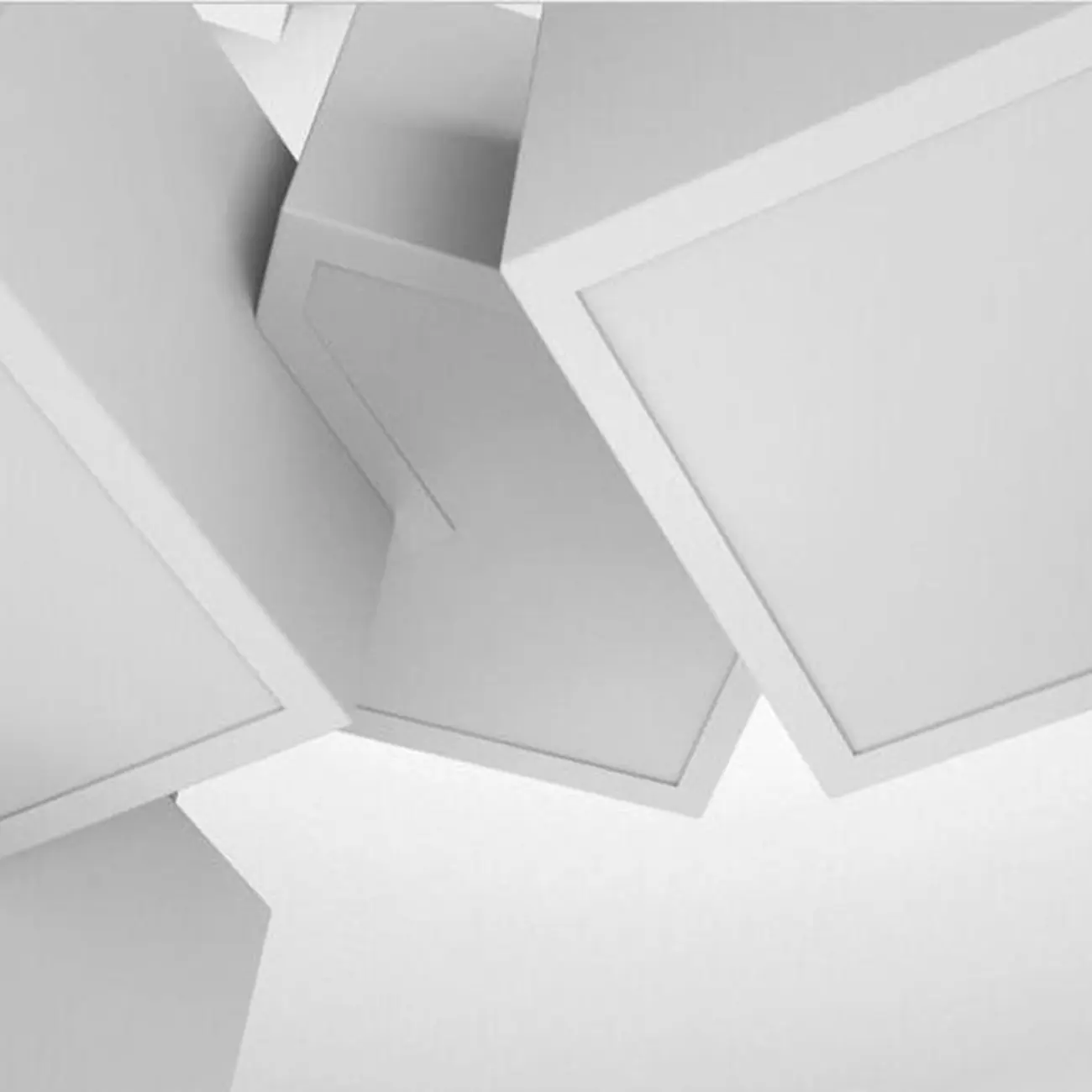 White Cube Modern Island Pendant Light, Adjustable | homeyfad