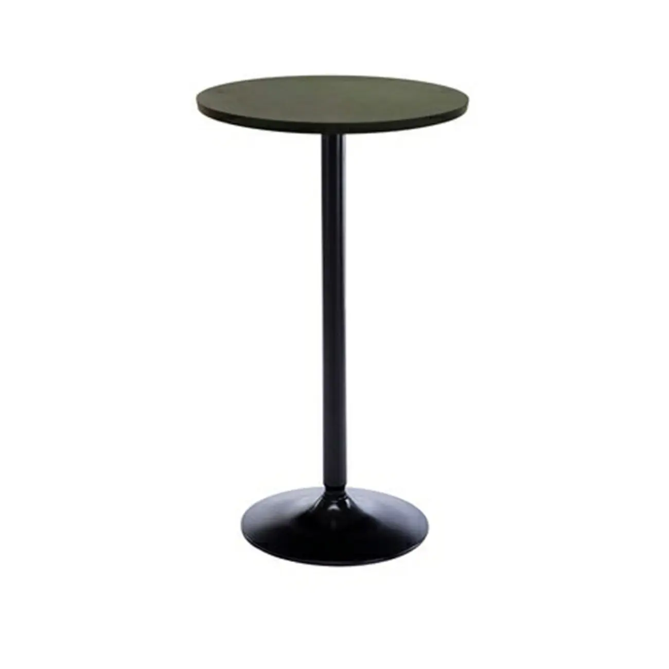 Minimalist Wood Metal Round Bar Tables Image - 5 | homeyfad