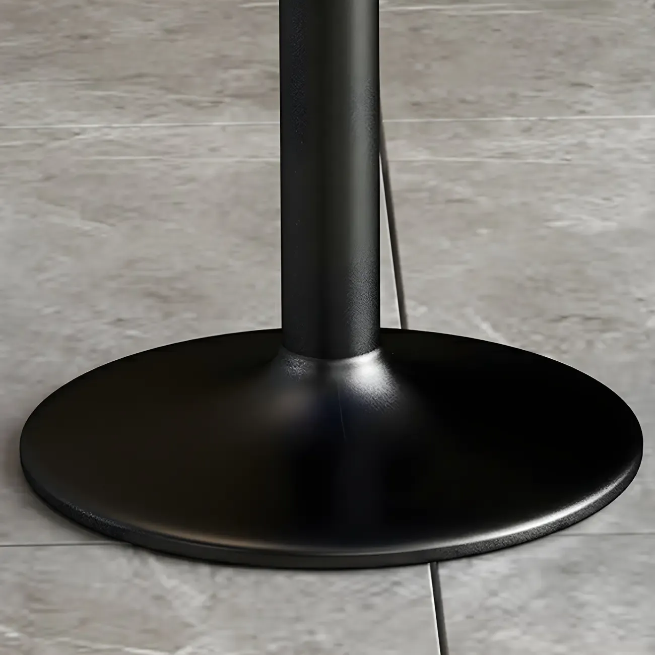 Sleek Metal Clear Acrylic Swivel Adjustable Bar Stool Image - 7