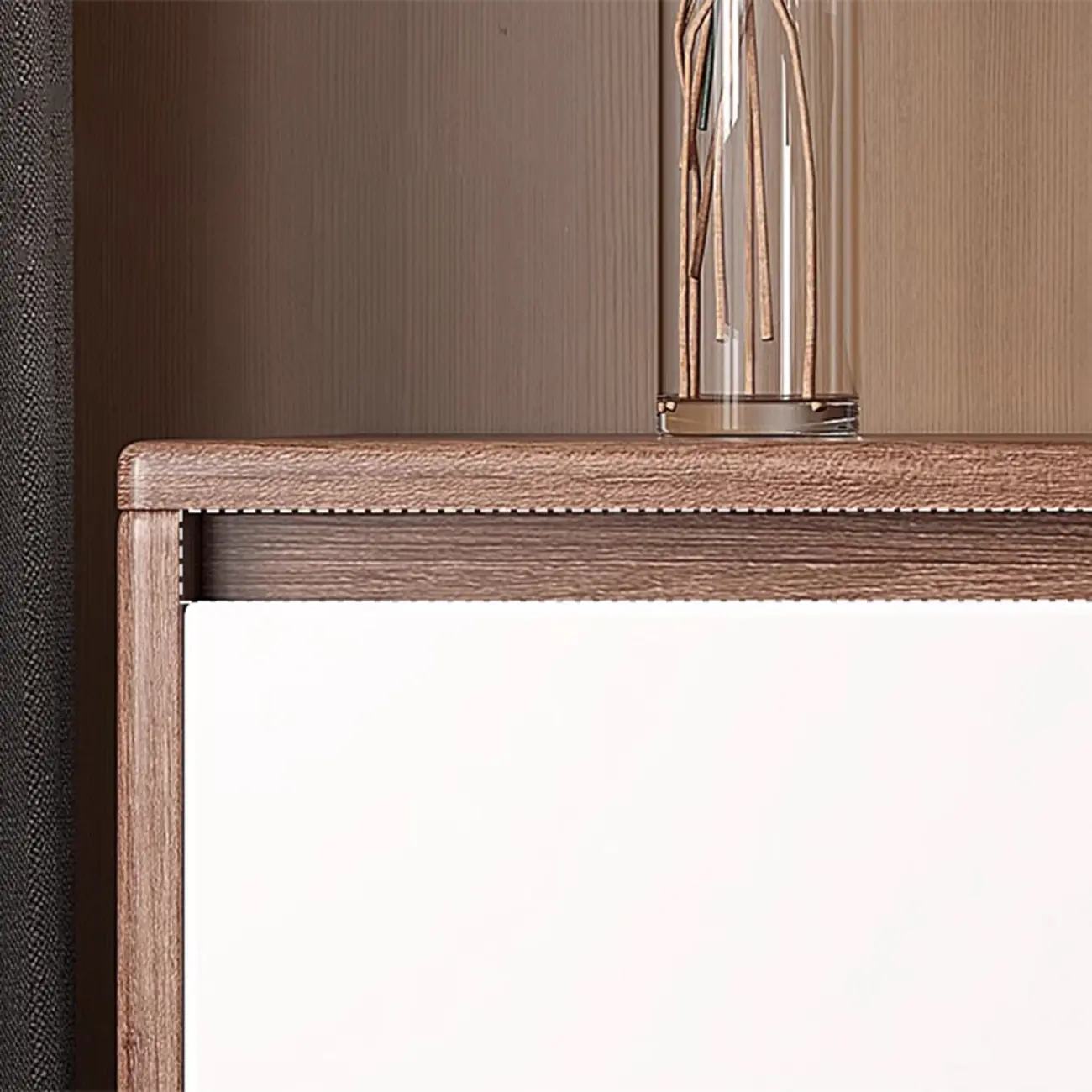 Entryway Rectangular Adjustable Wood Shoe Cabinet with Door Image - 16 | homeyfad