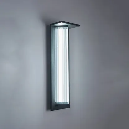 Modern Triangle Shade LED Outdoor Wall Light