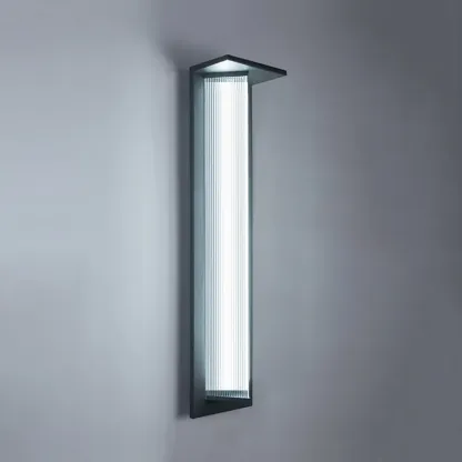 Modern Triangle Shade LED Outdoor Wall Light
