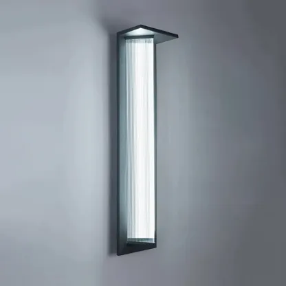 Modern Triangle Shade LED Outdoor Wall Light