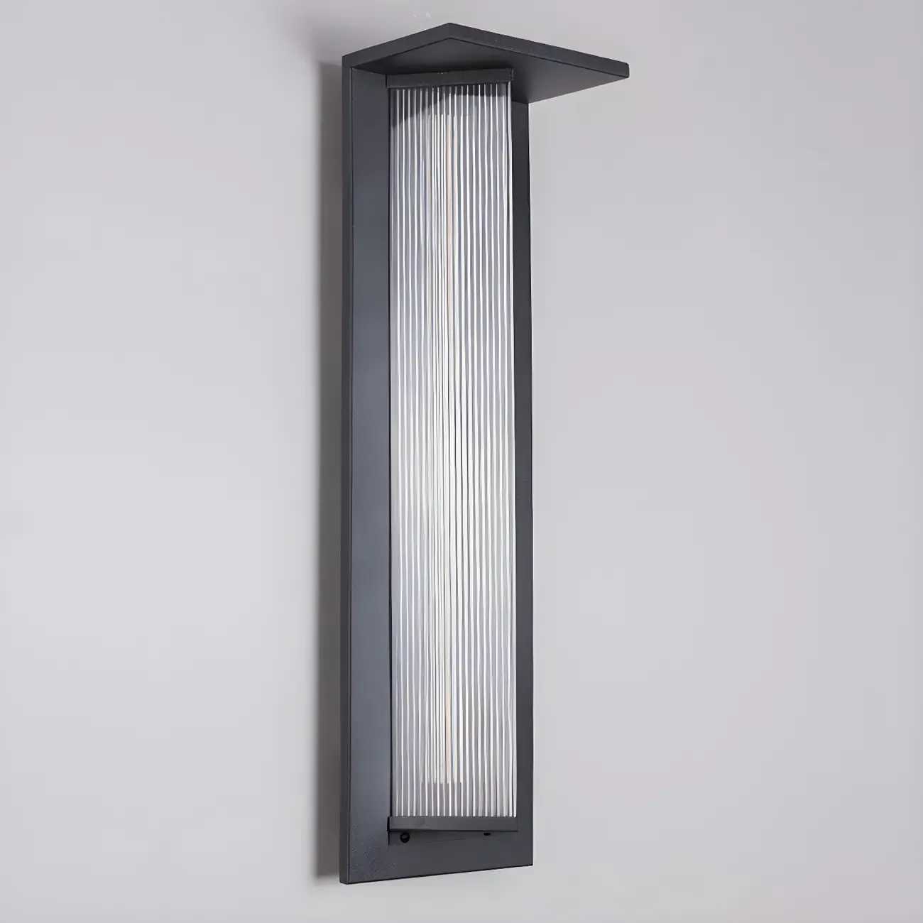 Modern Triangle Shade LED Outdoor Wall Light