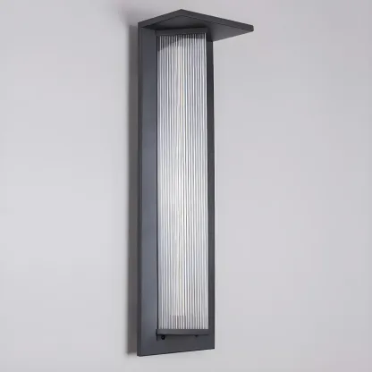Modern Triangle Shade LED Outdoor Wall Light