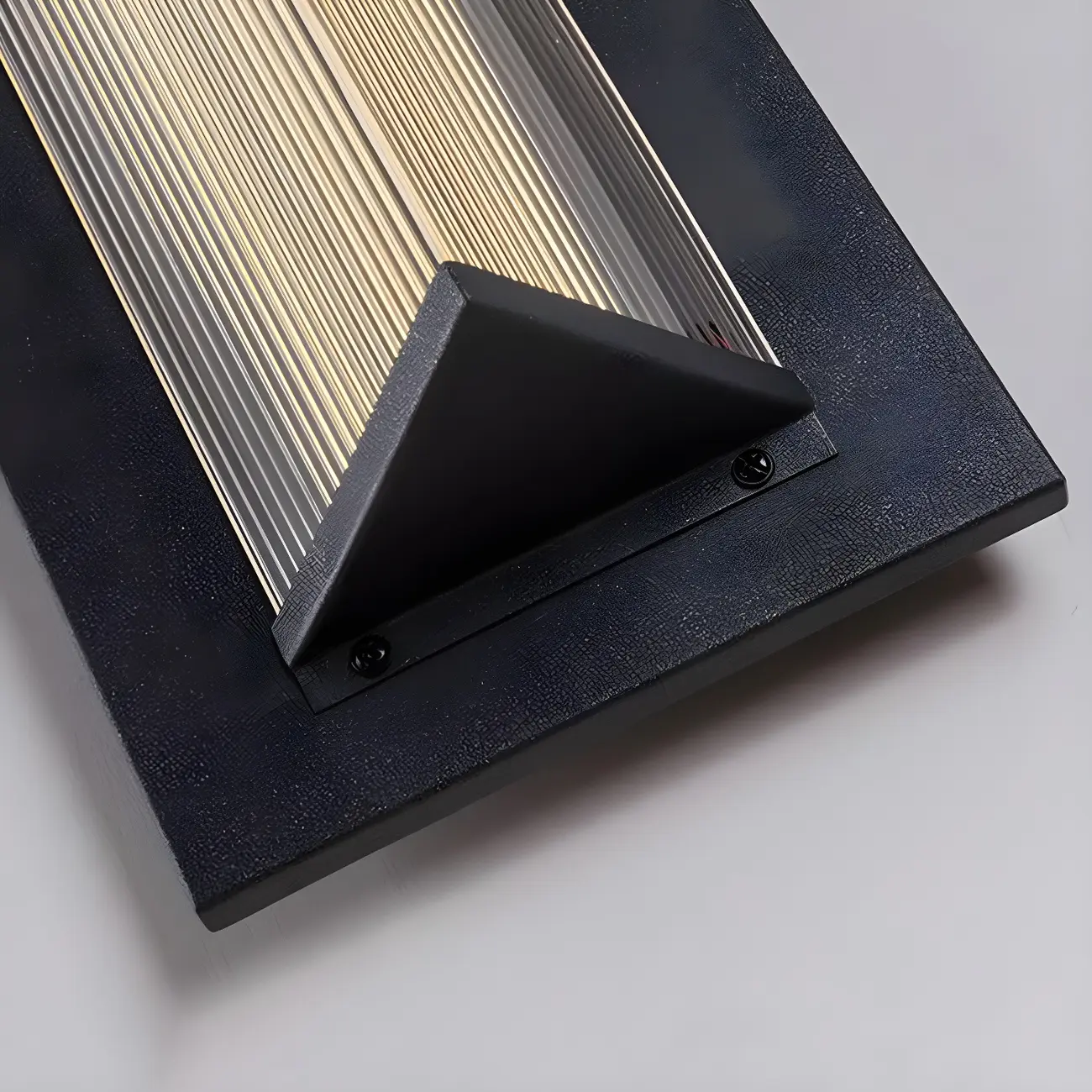 Modern Triangle Shade LED Outdoor Wall Light | homeyfad
