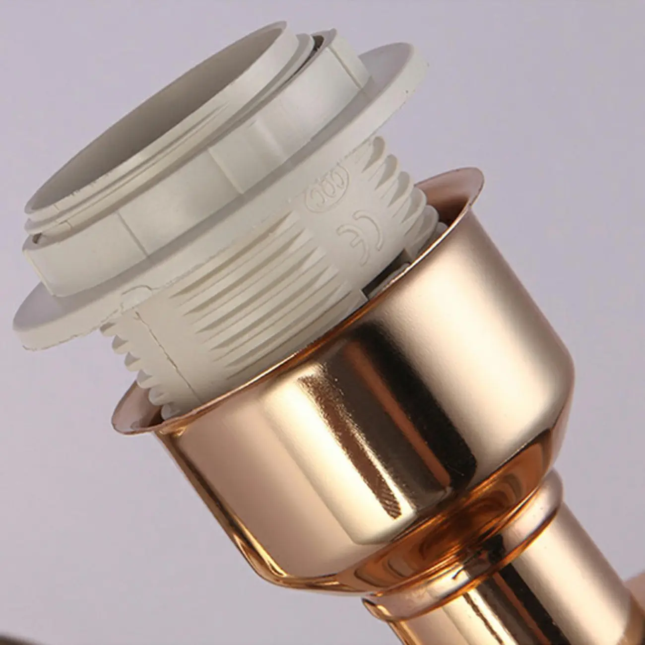 Modern Gold Glass LED Wall Sconce with Crystal Decoration | homeyfad