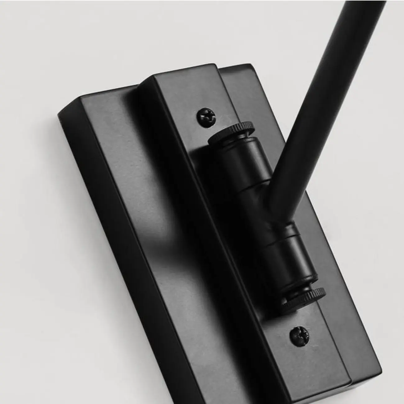 Modern Black Wall Lamp Golden Shade for Living Room Image - 8 | homeyfad