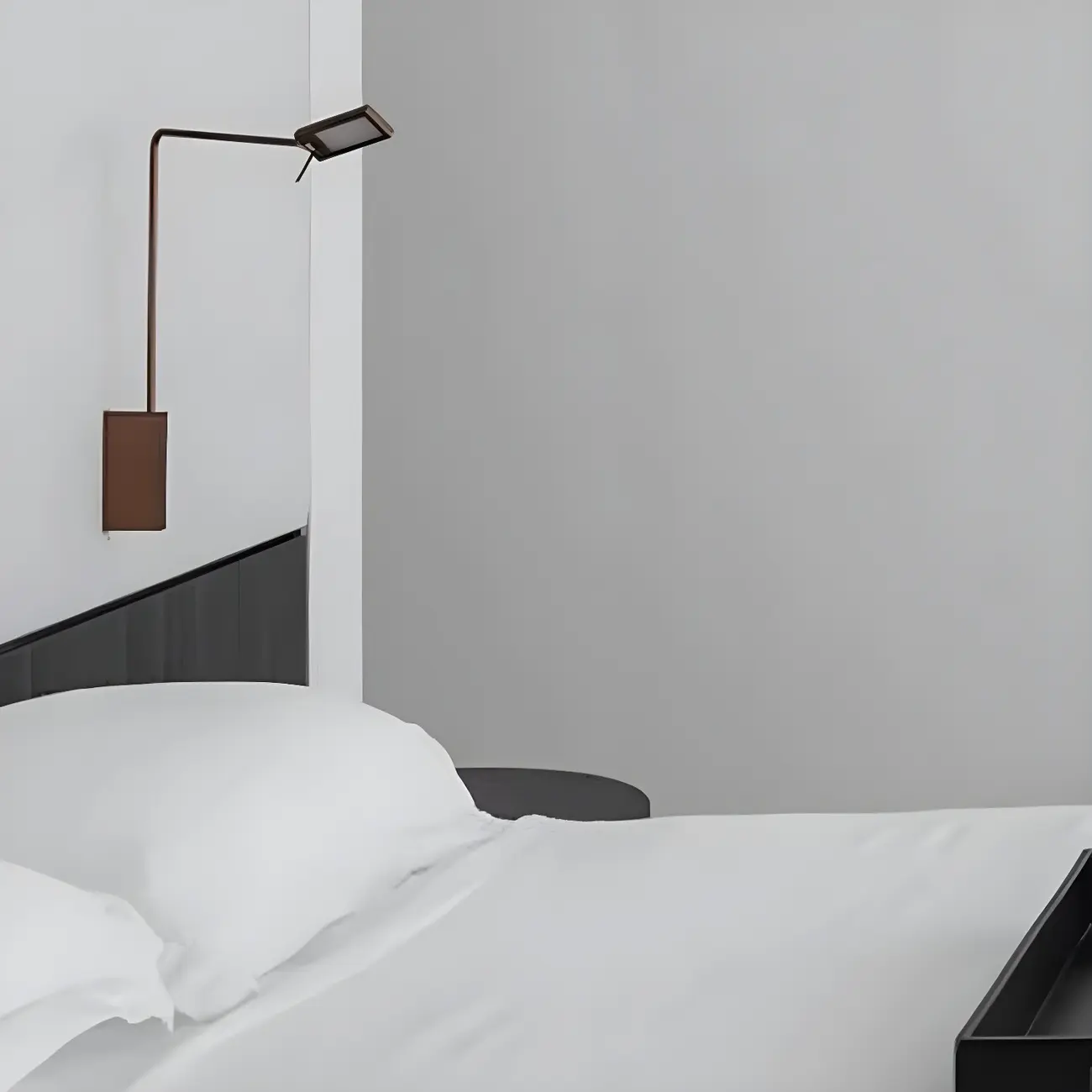 1-Light Black Metal Hardwired Small Swing Arm Wall Light Image - 5 | homeyfad