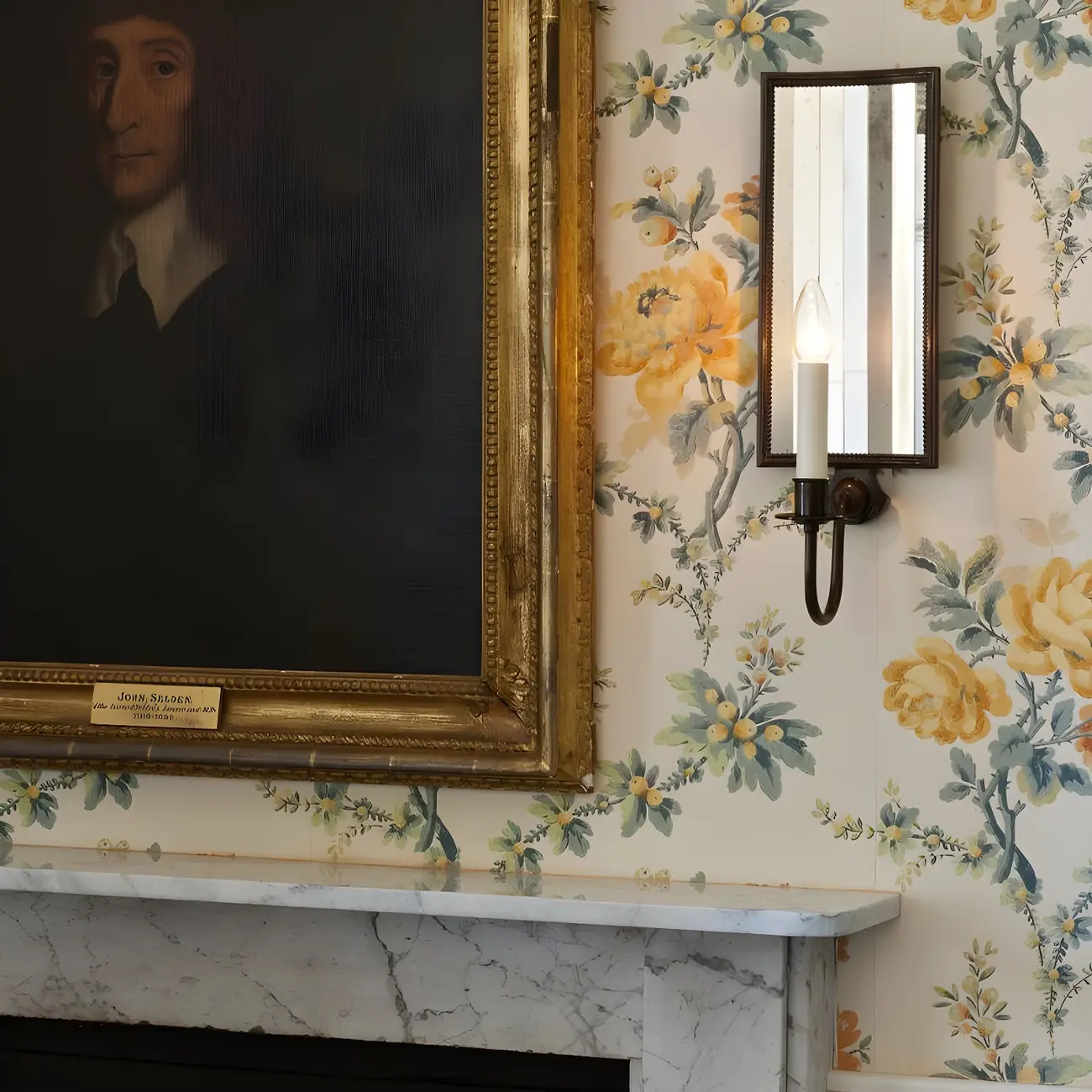 Vintage Black LED Wall Sconce with Mirror for Indoor Decor | homeyfad