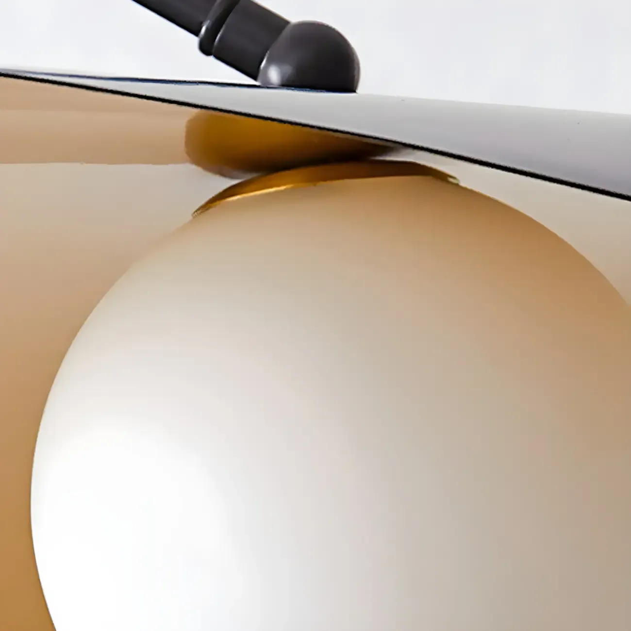 Elegant Black Metal Ambient Lighting Swing Arm Wall Light Image - 8