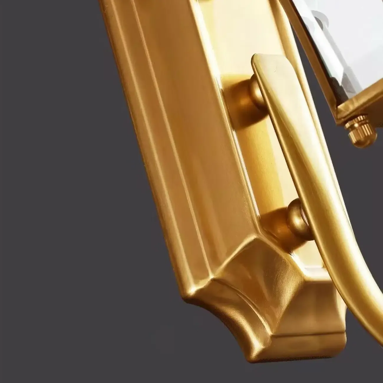 Modern Outdoor Use Iron Cage Shape Wall Mounted Light with Transparent Glass Shade Image - 11