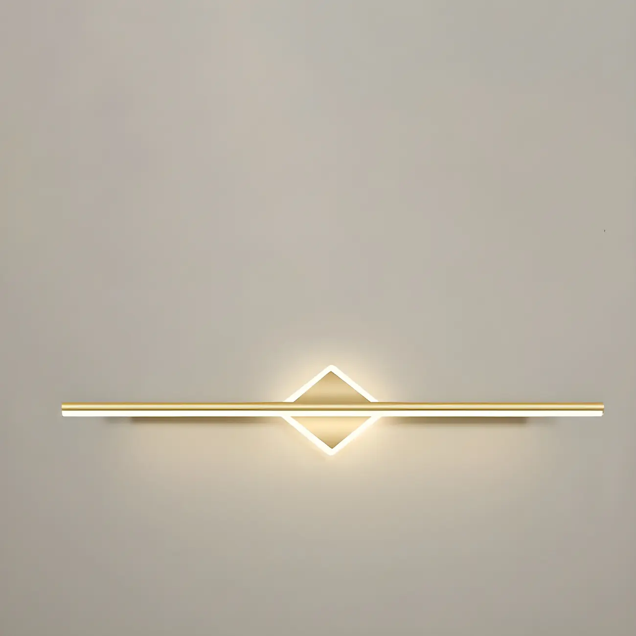Gold 2-Light Geometric Residential Metal Vanity Light Image - 22 | homeyfad