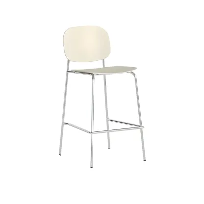 Modern Metal Counter Height Acrylic Bar Stools Image - 26