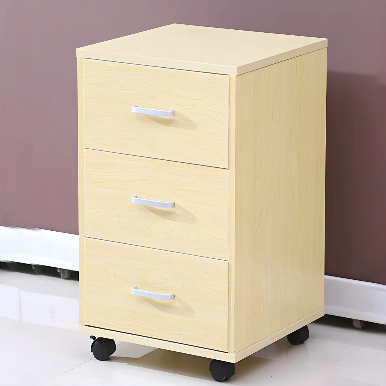 Classic Wooden Filing Cabinets with Drawers for Home Office Image - 1 | homeyfad