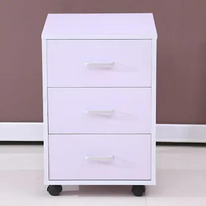 Classic Wooden Filing Cabinets with Drawers for Home Office Image - 9