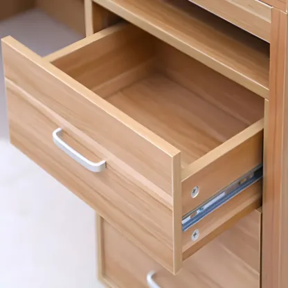 Classic Wooden Filing Cabinets with Drawers for Home Office Image - 11