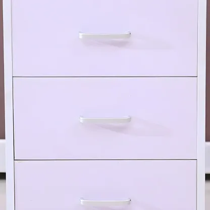 Classic Wooden Filing Cabinets with Drawers for Home Office Image - 12