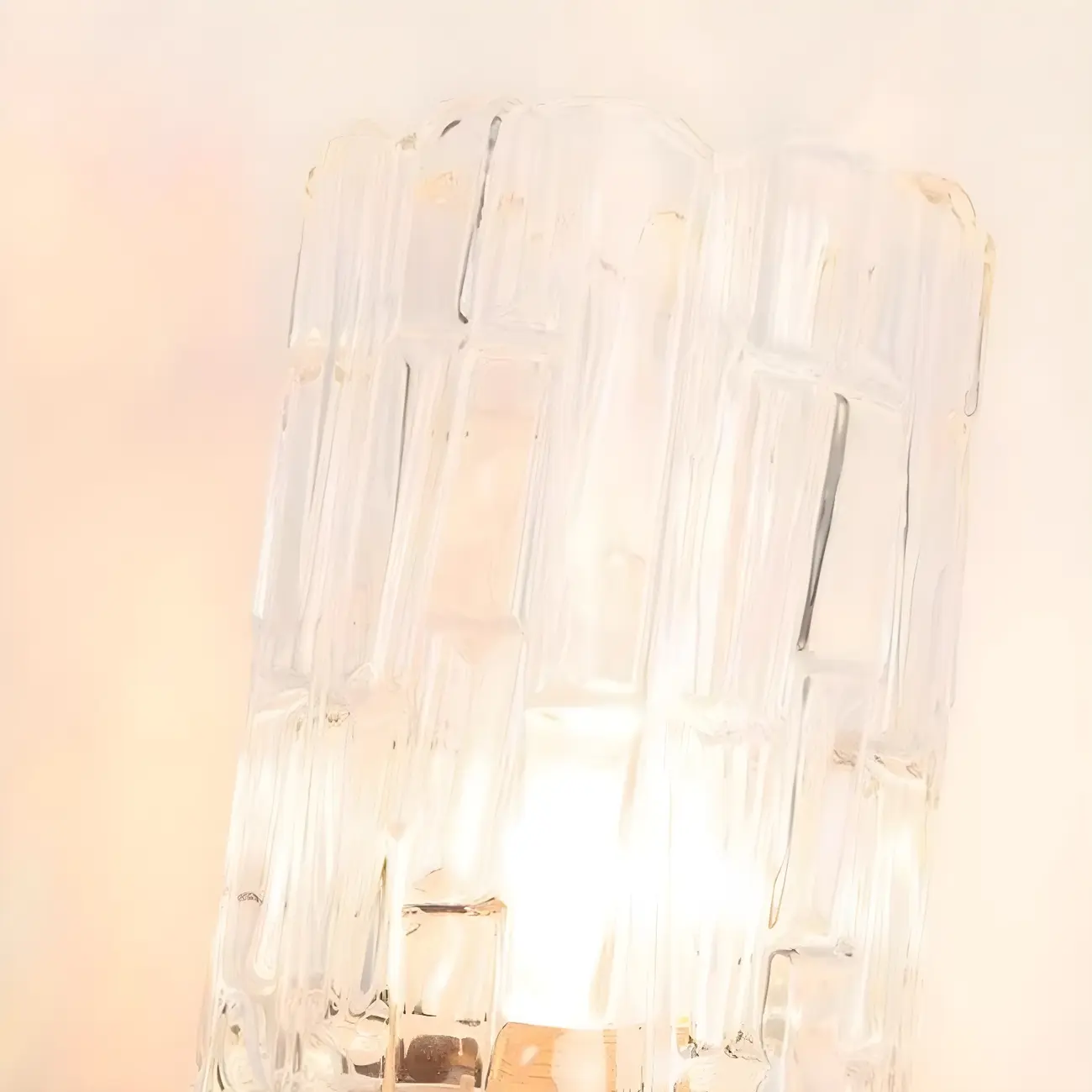 Vintage Glass Cylinder Modern Wall Sconce for Indoor Decor | homeyfad