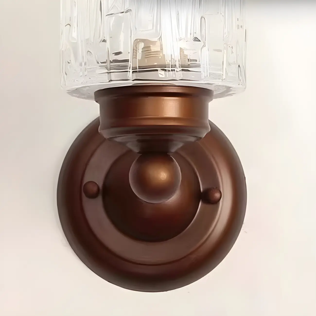 Vintage Glass Cylinder Modern Wall Sconce for Indoor Decor | homeyfad