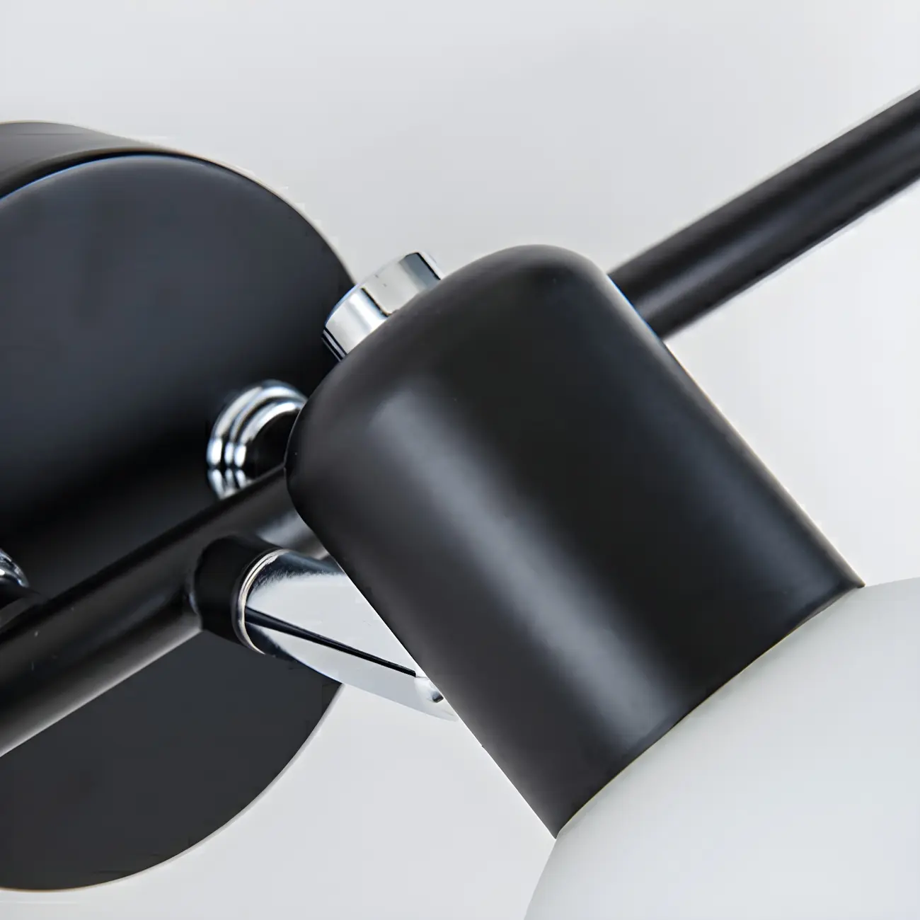 Round Modern Vanity Light with Elegant Glass Shades Image - 19 | homeyfad