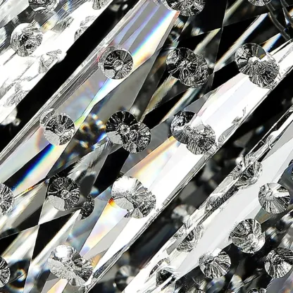 Elegant Modern Crystal Island Hanging Light Image - 6