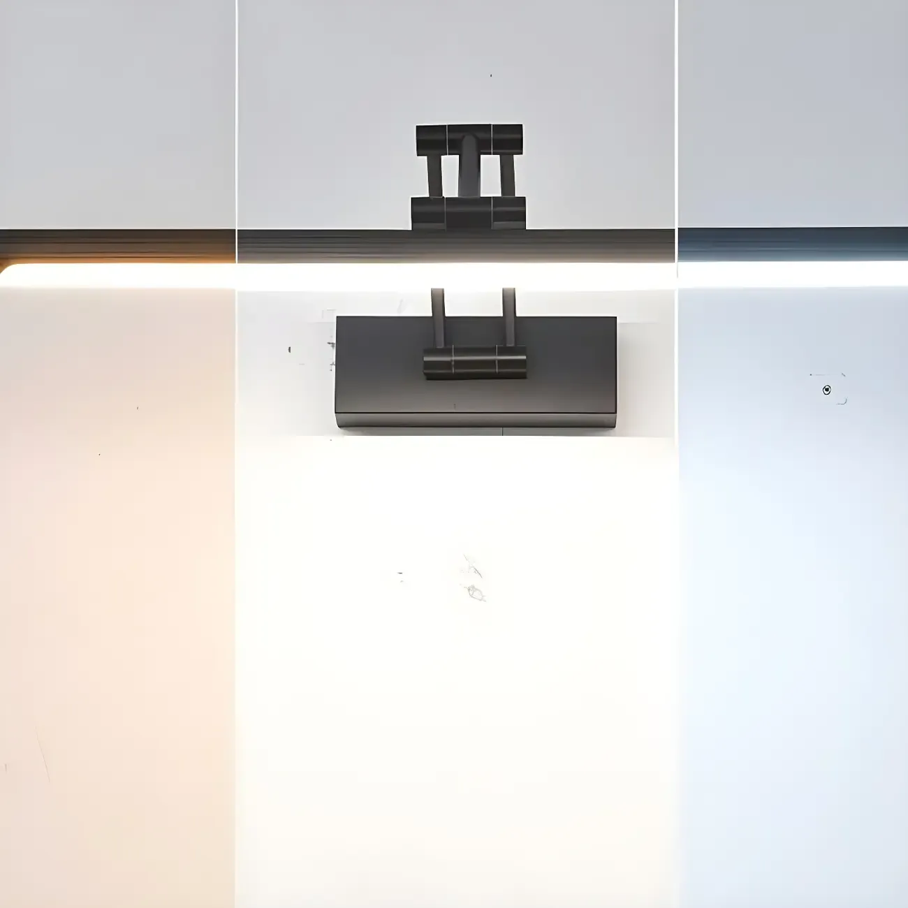 Modern Arc Vanity Light with Acrylic Shade for Bathroom Image - 4