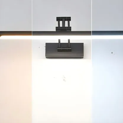 Modern Arc Vanity Light with Acrylic Shade for Bathroom Image - 4